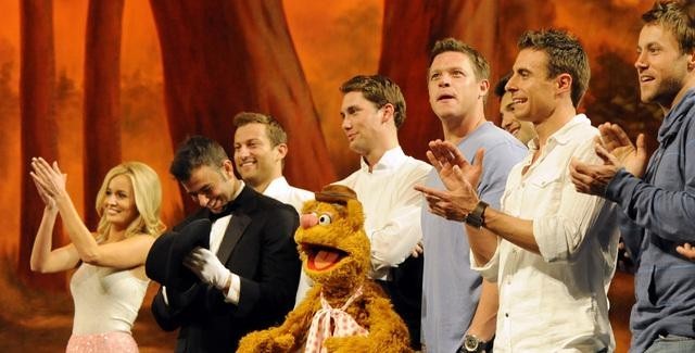 Miss Piggy, Fozzie Bear, Emily Maynard Johnson, Ricky Hendrick and Will He in The Bachelorette (2003)