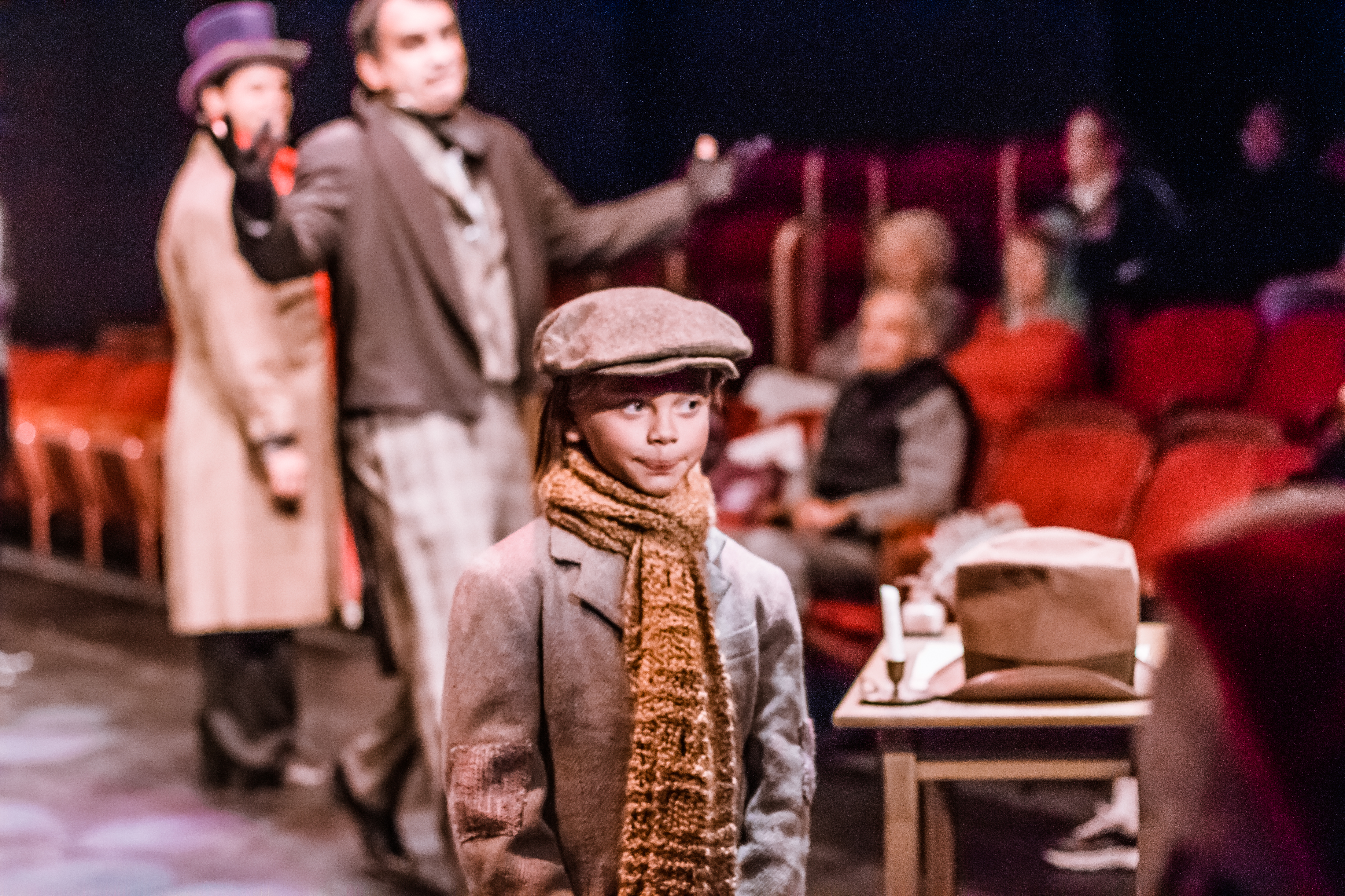 Performance as Tiny Tim {A Christmas Carol} LongBeach Playhouse Dec 2013