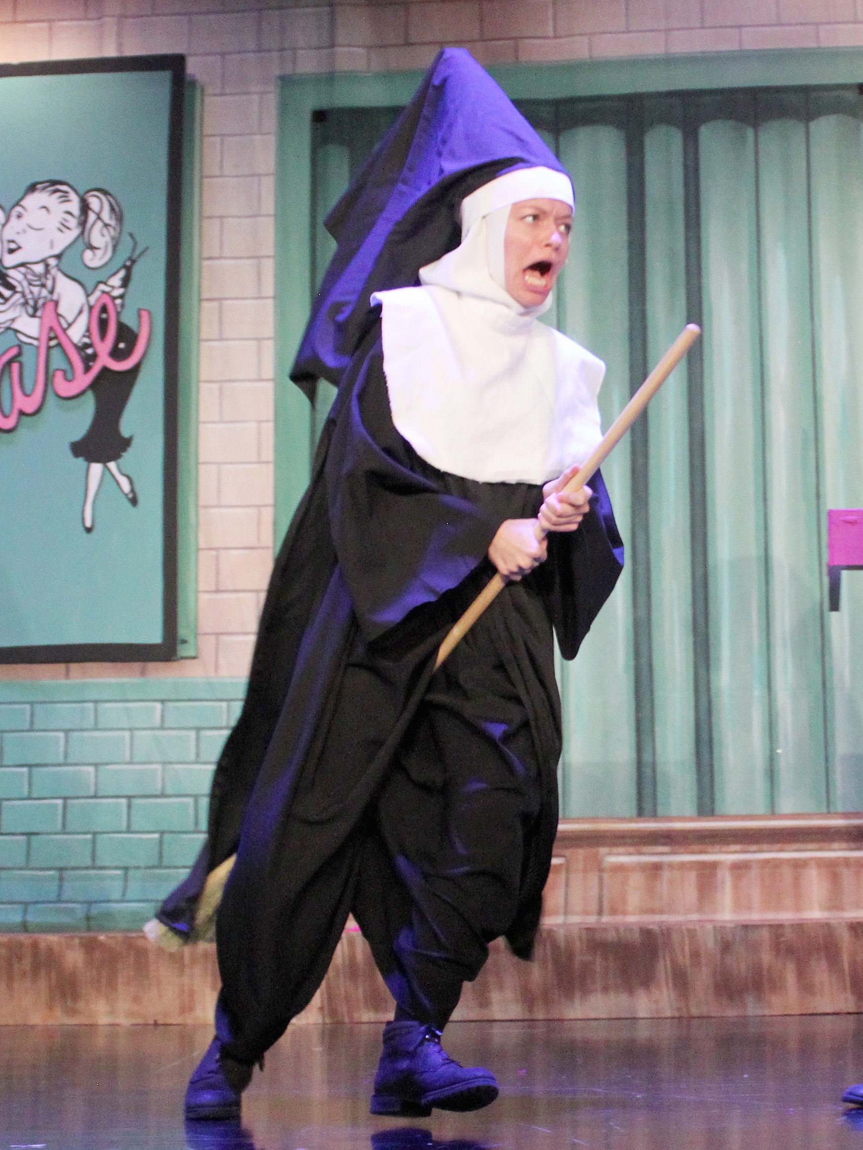 Still of Allyson Nicole Jones in Nunsense as Sister Robert Anne (2014)