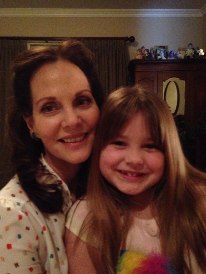 The set of Babysitter with Lesley Ann Warren.
