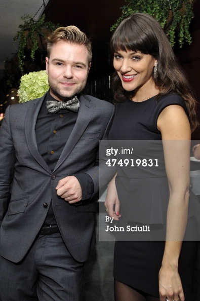 Actor Jonathan Tybel and Actress Marysol Fernandez at the Bulgari Oscar Event