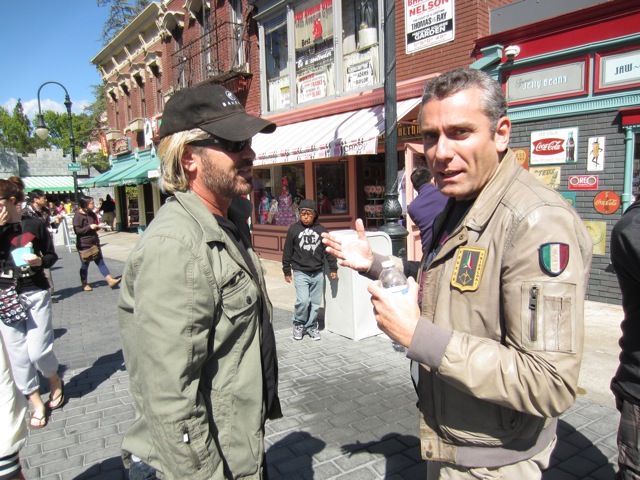 Max Leonida and Brian Mahoney at Universal Studios