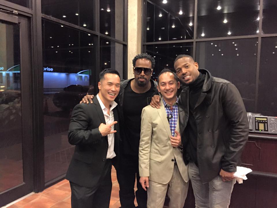 Shawn & Marlon Wayans at VAO. With Owner/Operator Vinh Truong. (2015)