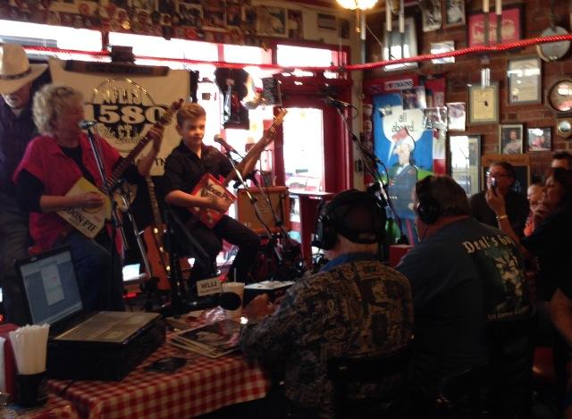 Live Broadcast Radio Show at the BBQ Caboose in Lynchburg, TN