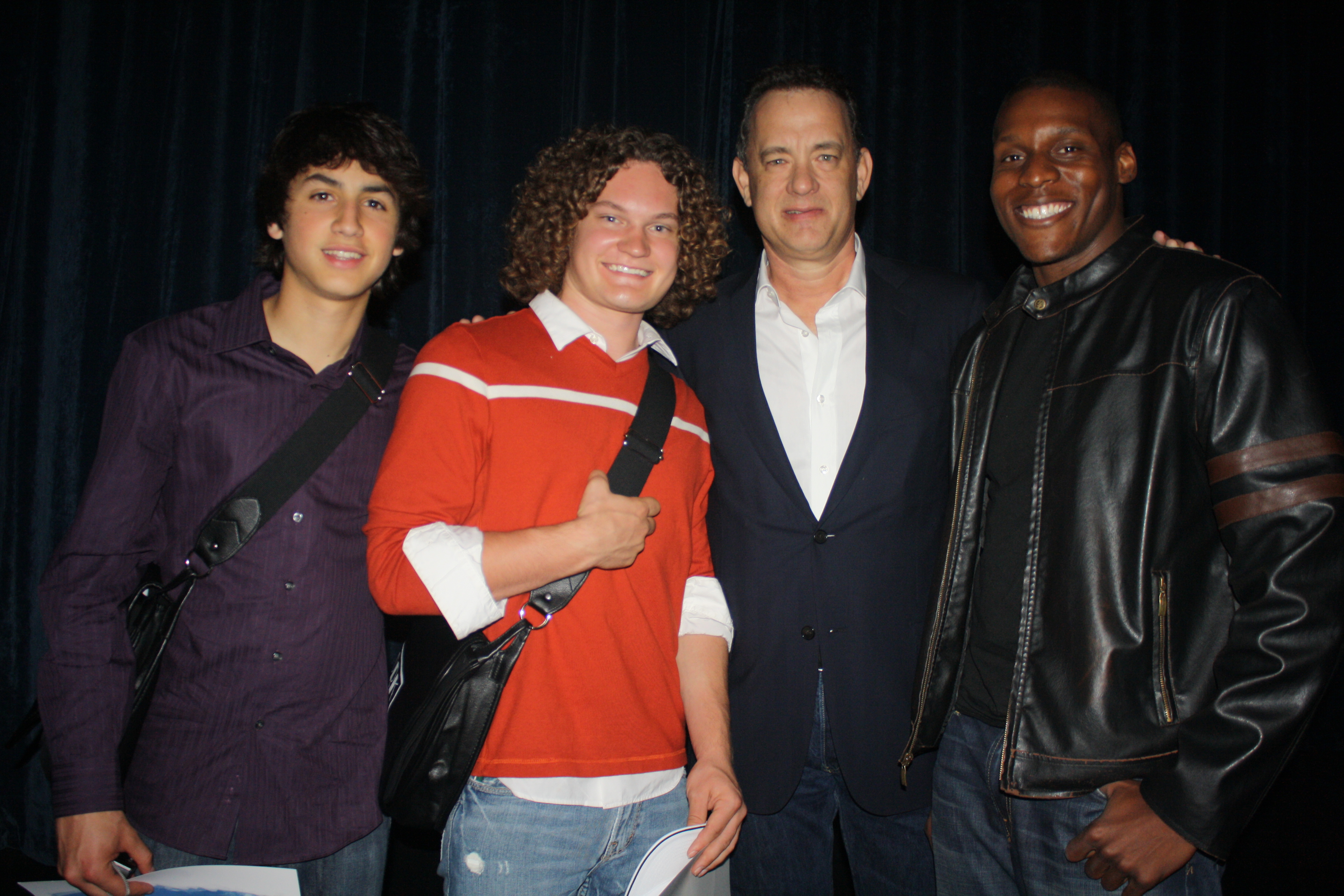 Ashton Moio, Wayne Dalglish, Tom Hanks, Chris Jai Alex