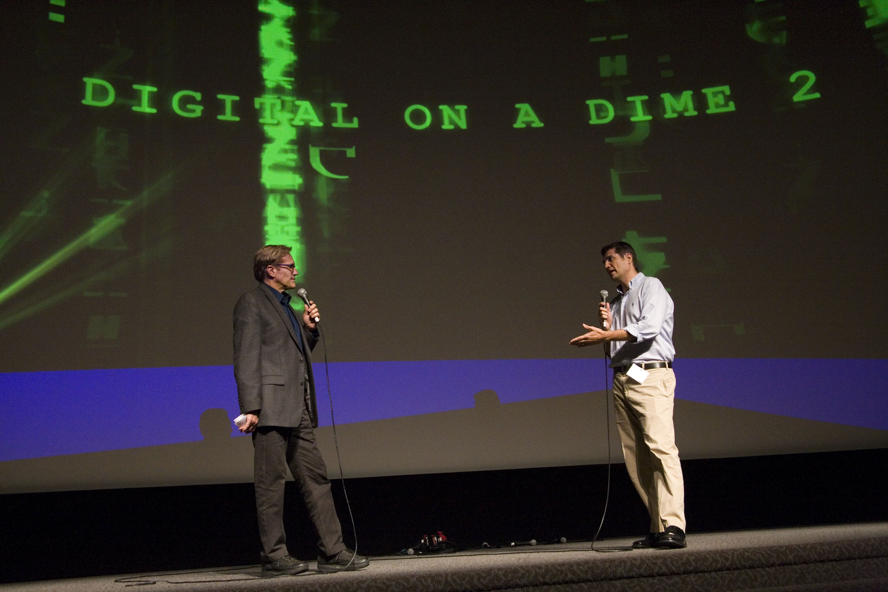 Randal Kleiser and Frederic Lumiere at the DGA, 2011