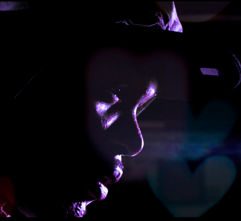 Screen Grab of J'mme Love, taken from a Phantom High Speed Camera.