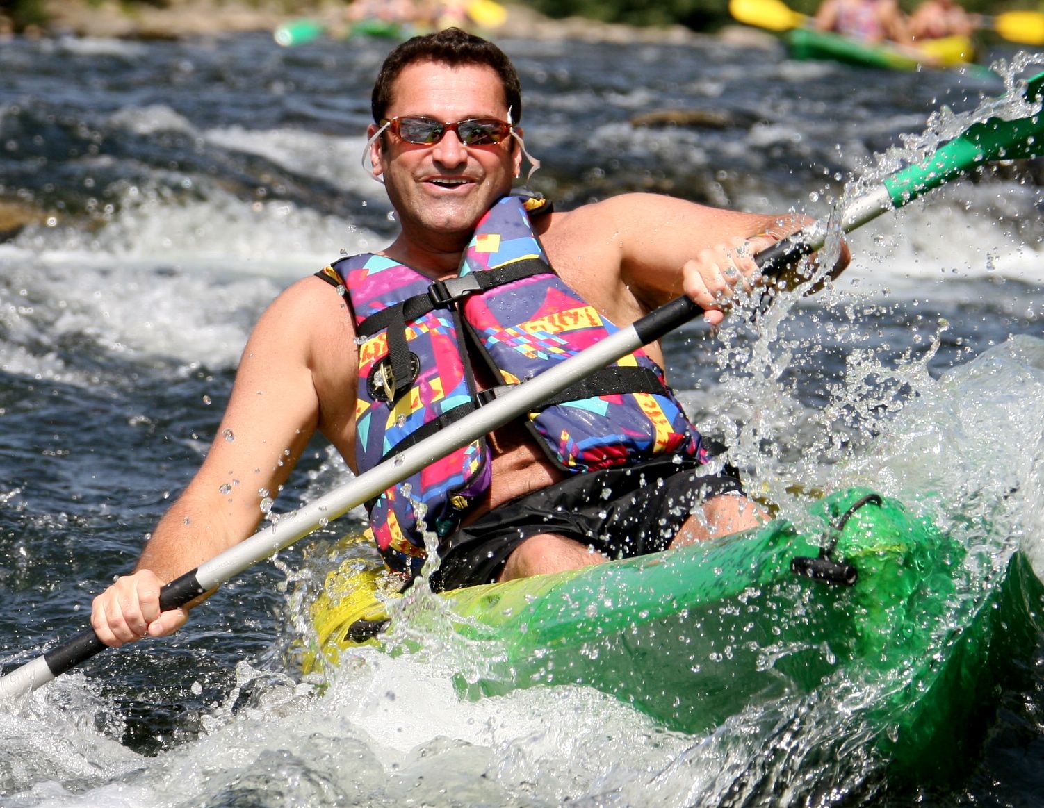 Kayaking in the south of France