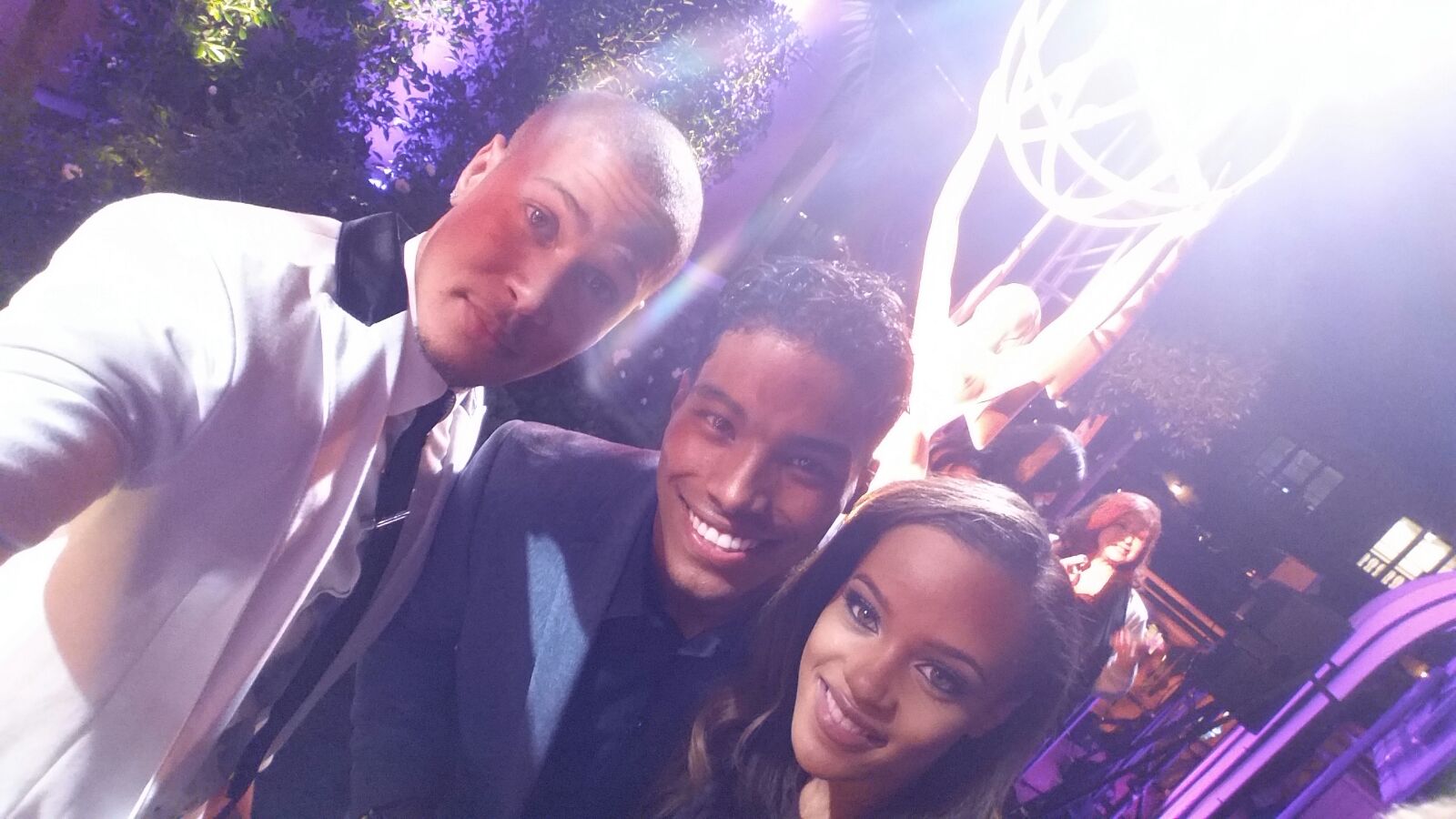 67th Annual Emmys celebration for Daytime television with Najee De-Tieg , Reign Edwards