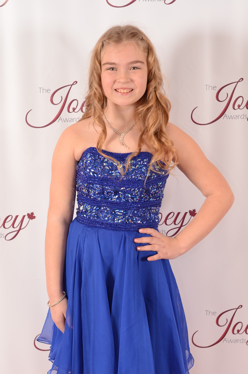 Izabel at the Joey Awards