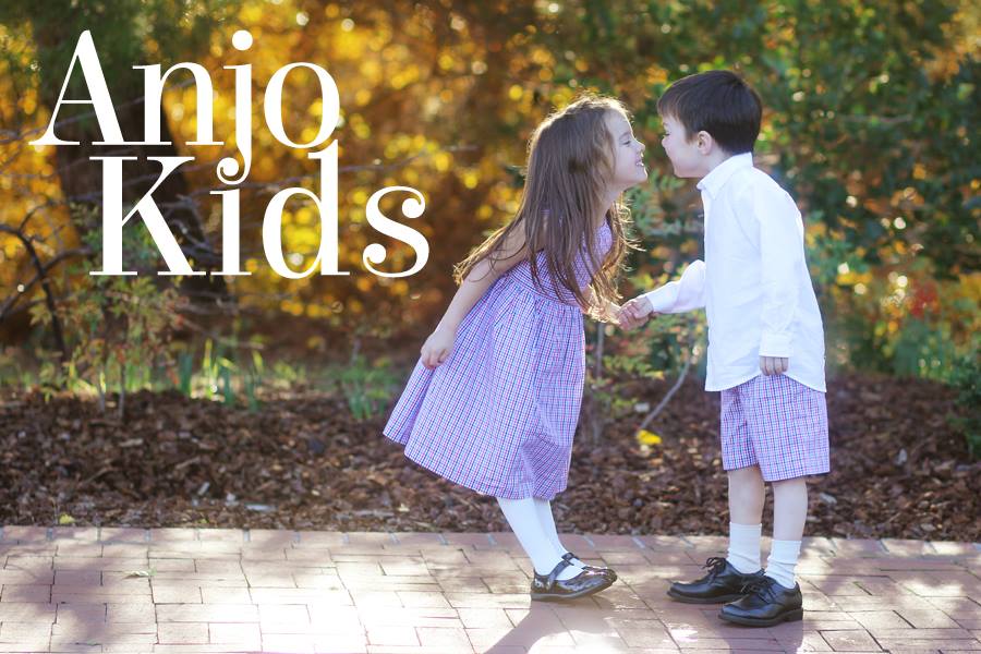 Maddy and her twin brother Aidan for Anjo Kids SS'14