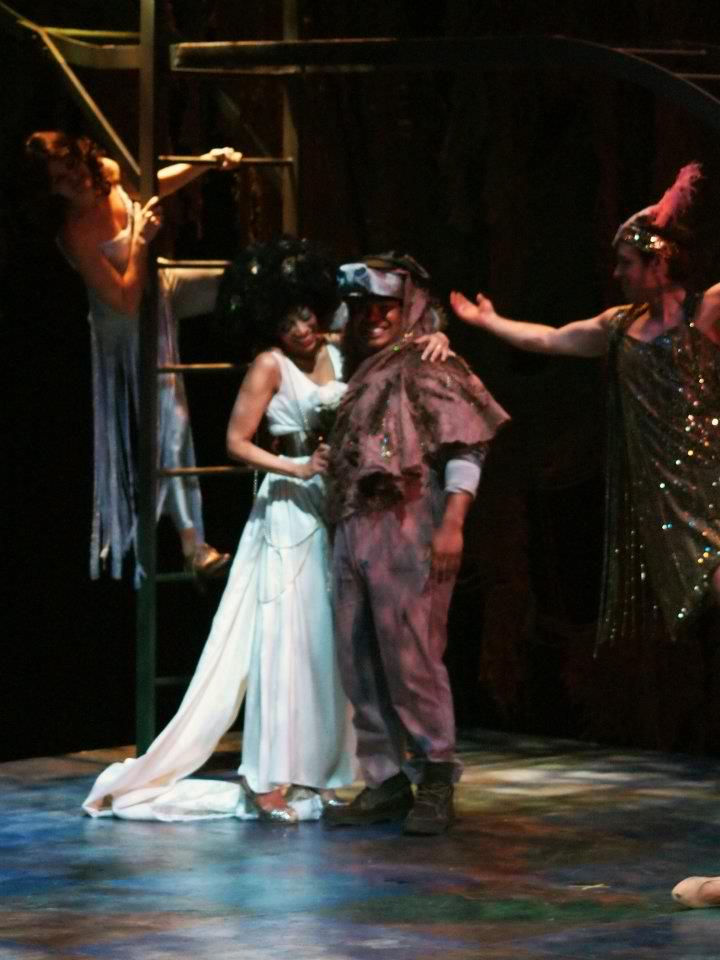 Monica Parks as Titania in A Midsummer Night's Dream