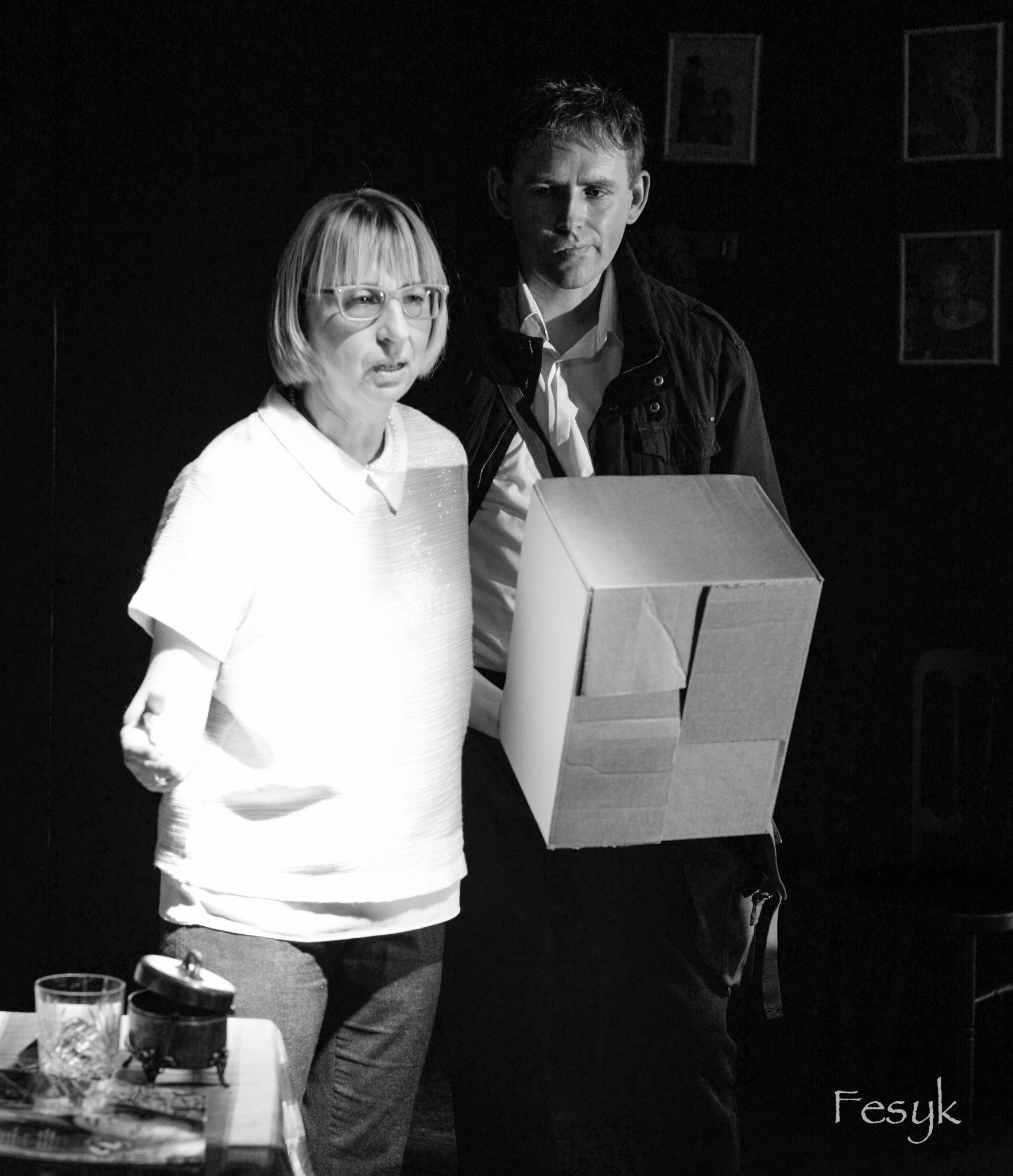 Tomasz Dabrowski with Renata Chmielewska. The Golden Horseman Theater 