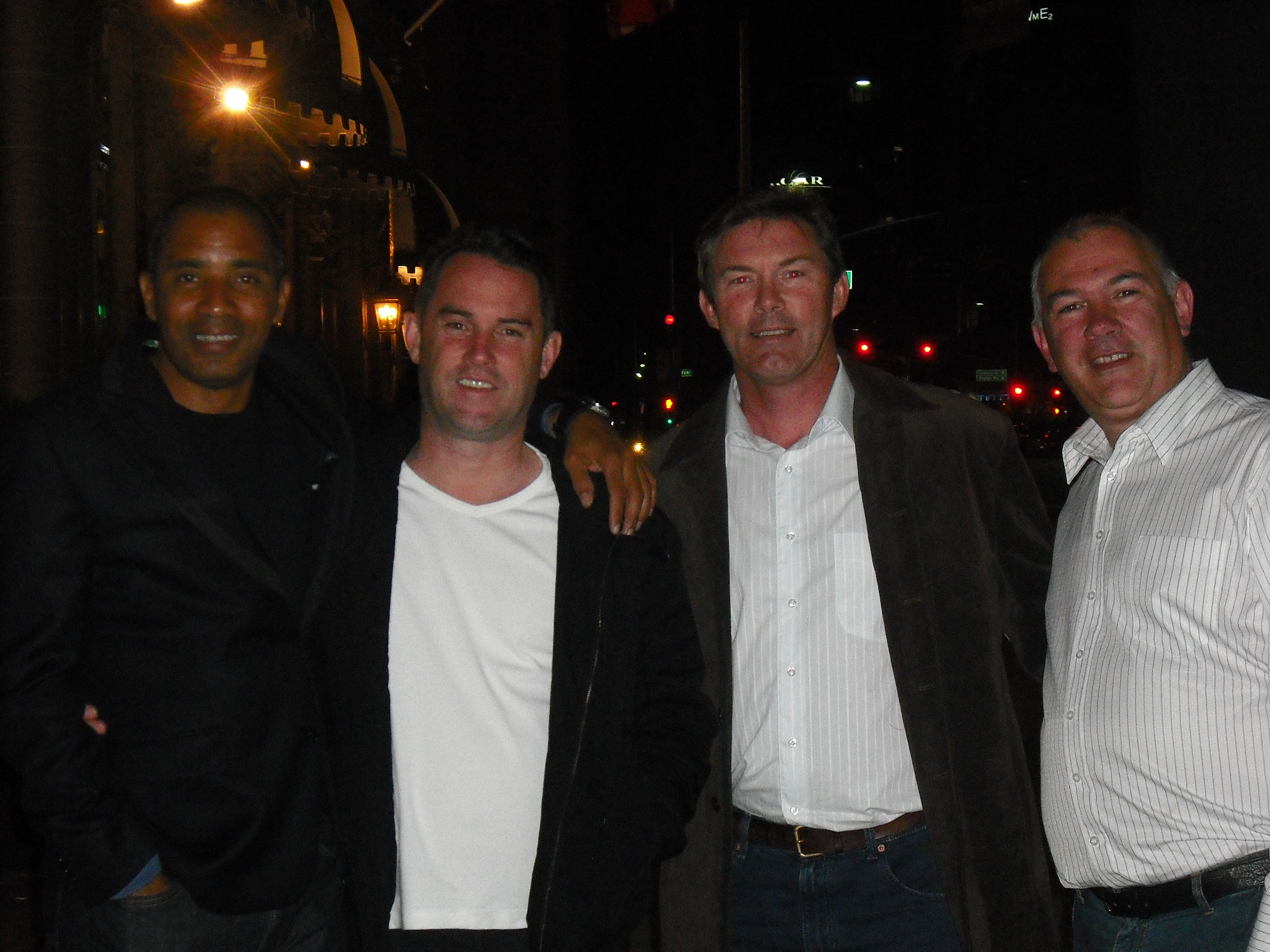 Elliott, John, John C, Tony C in Beverly Hills