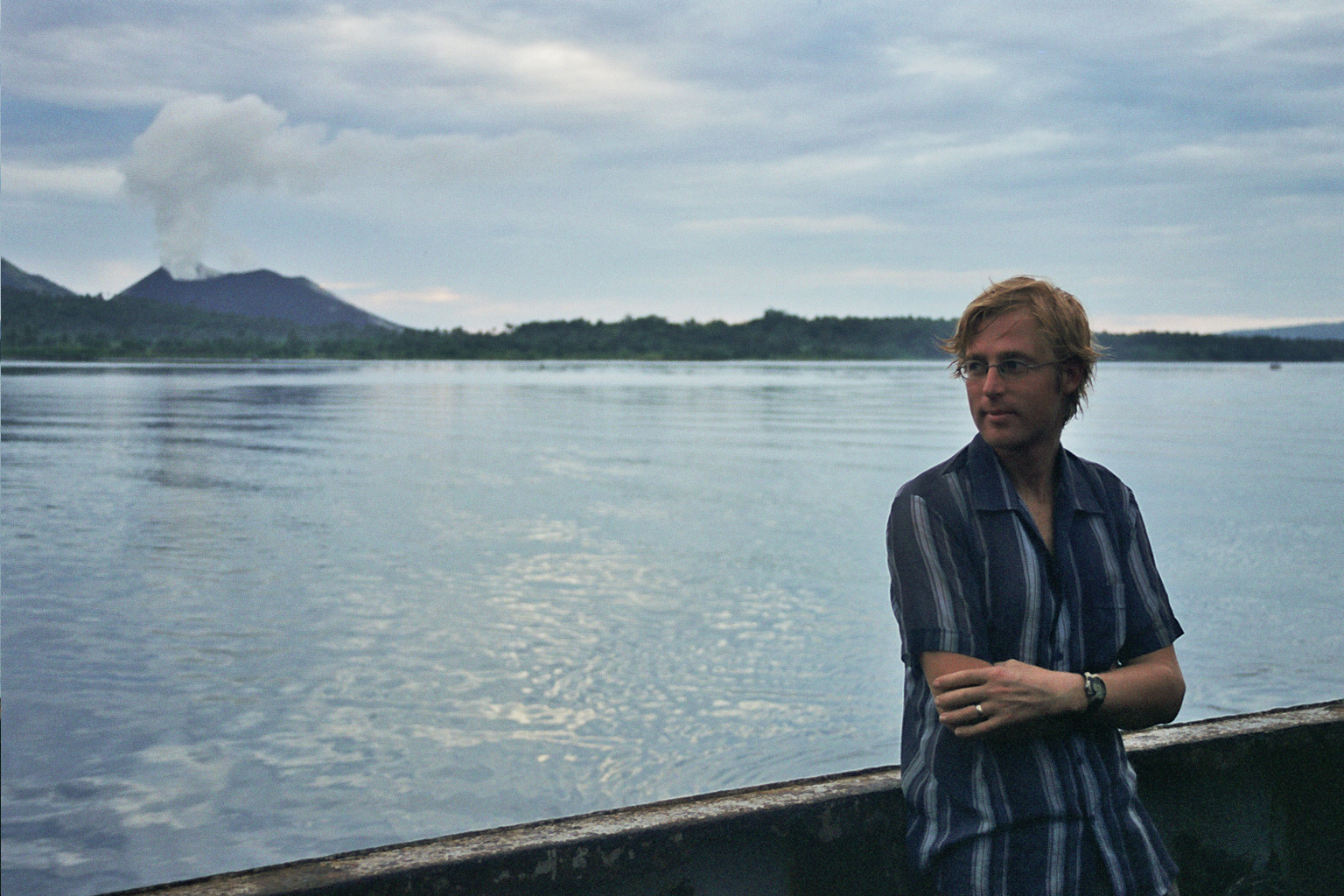 Paul Wolffram in Rabaul 2005 while shooting Stori Tumbuna 2011