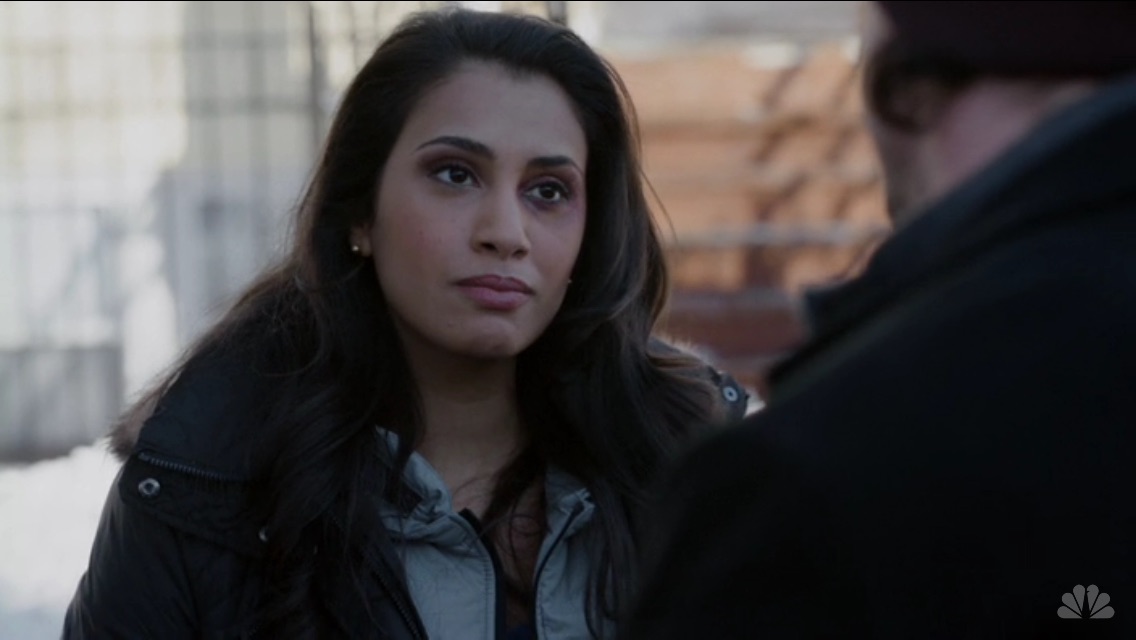 Natasha Forouzannia as Amber Banks on NBC's Chicago P.D.