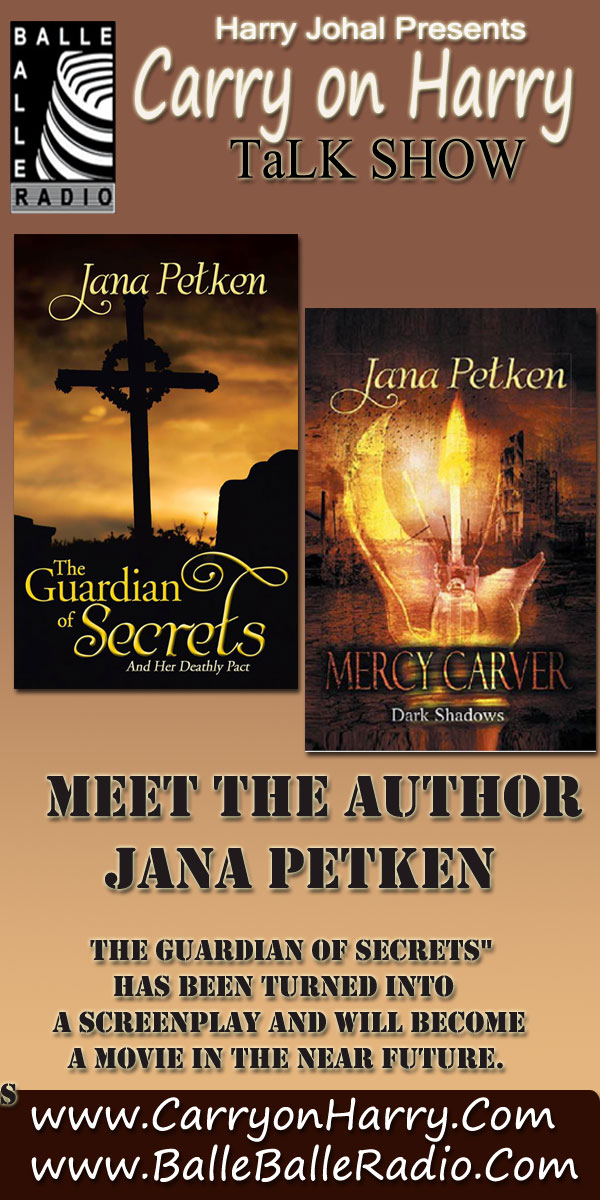 Book Author Jana Petken on CarryonHarry Talk Show