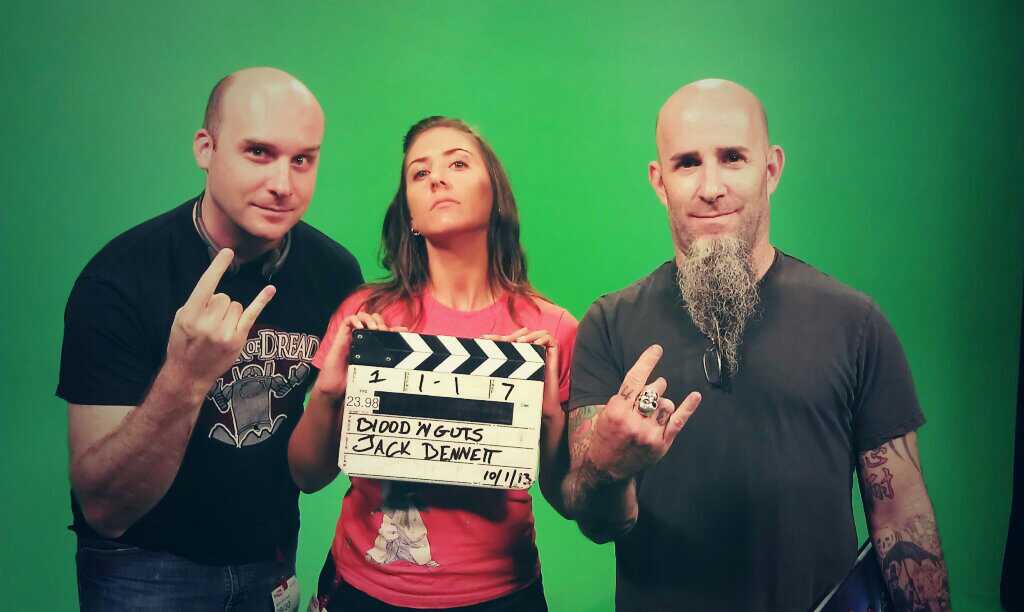 With the director and host of 'Bloodworks with Scott Ian' (previously known as 'Blood & Guts').