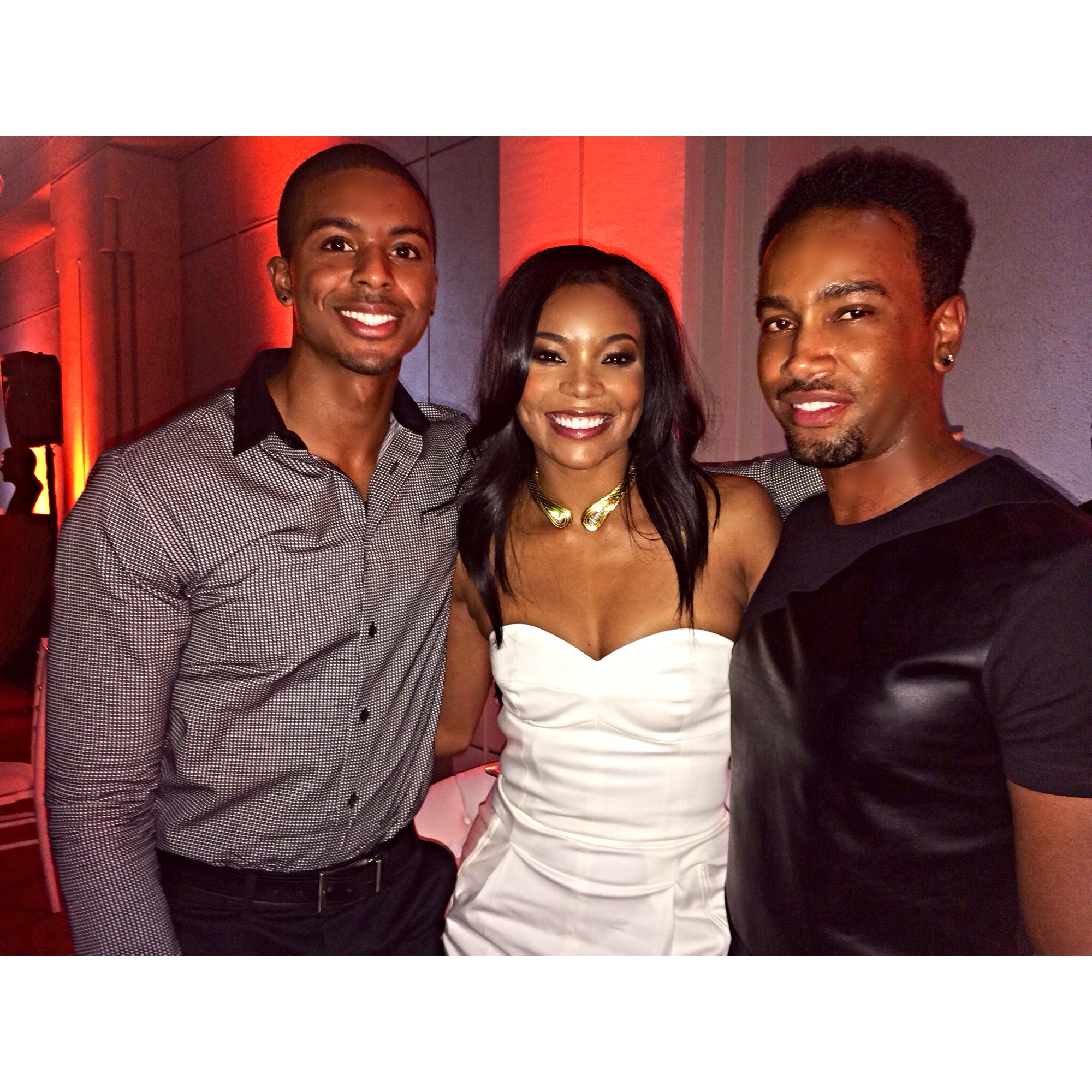 Michael S. Chambers, Gabrielle Union, Bille Woodruff at the LA 