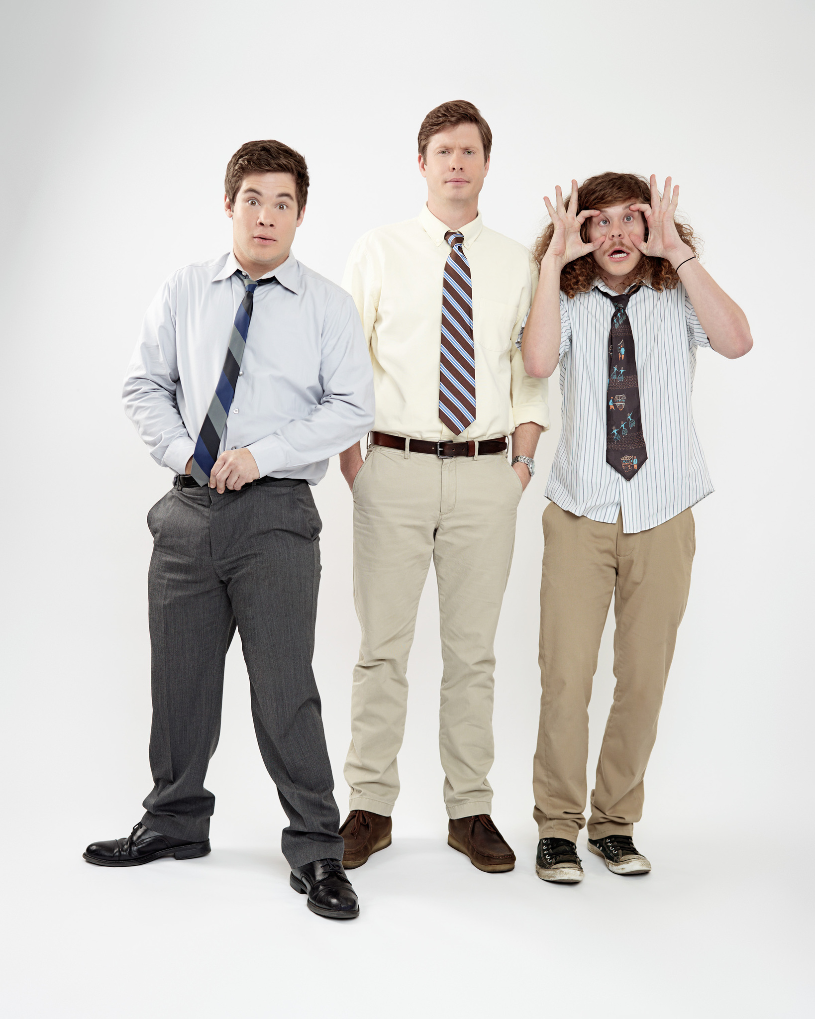 Still of Adam DeVine, Anders Holm and Blake Anderson in Workaholics (2011)