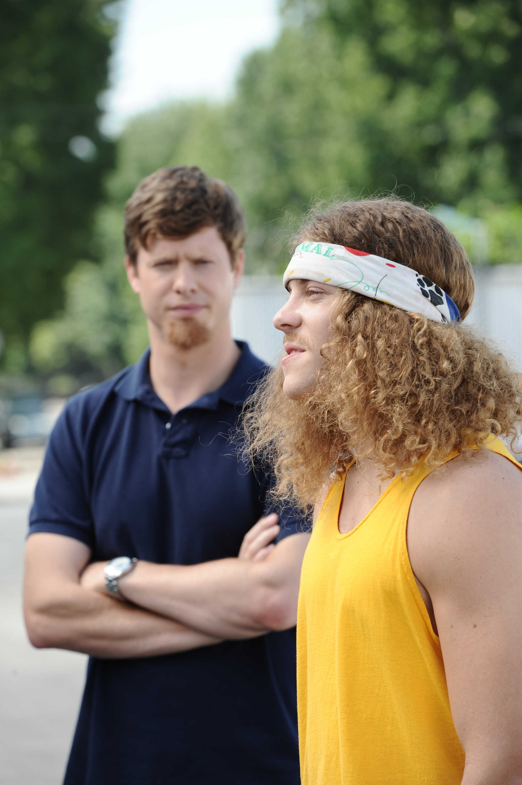 Still of Anders Holm and Blake Anderson in Workaholics (2011)