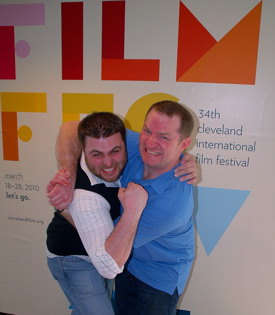 Patrick Norman and Mike Norman at the Cleveland premiere of 