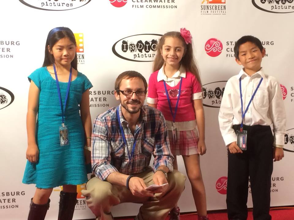 Gracie at a film festival for 