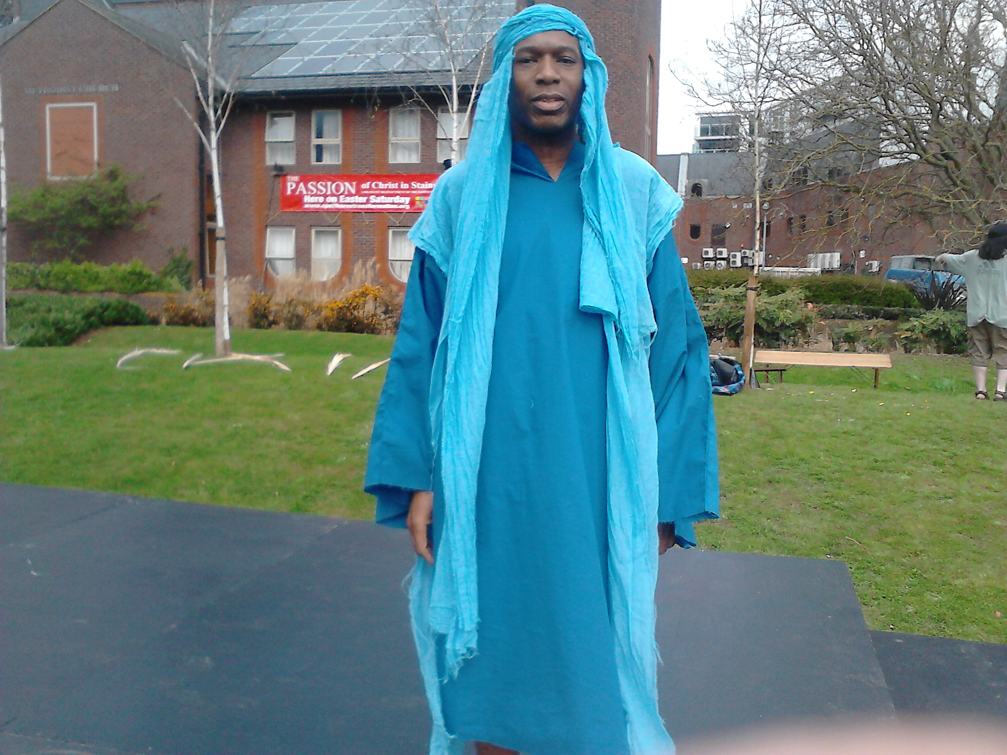David Olawale Ayinde, Actor, Still Shot as one of the Disciples in The Passion of Jesus Christ Play 2015
