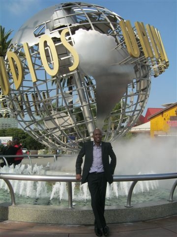 David Olawale Ayinde, Actor, Publicity Shot, Universal City, Los Angeles, California
