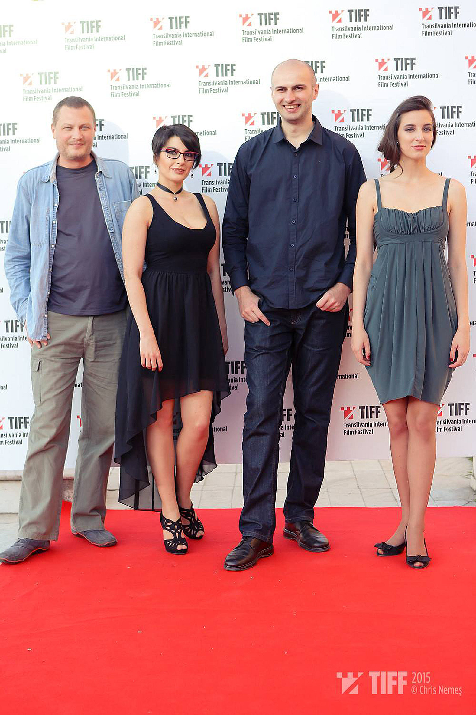 Florentita Hariton, Adrian Tofei and Sonia Teodoriu at the Romanian premiere of Be My Cat: A Film for Anne at 2015 TIFF - Transilvania International Film Festival