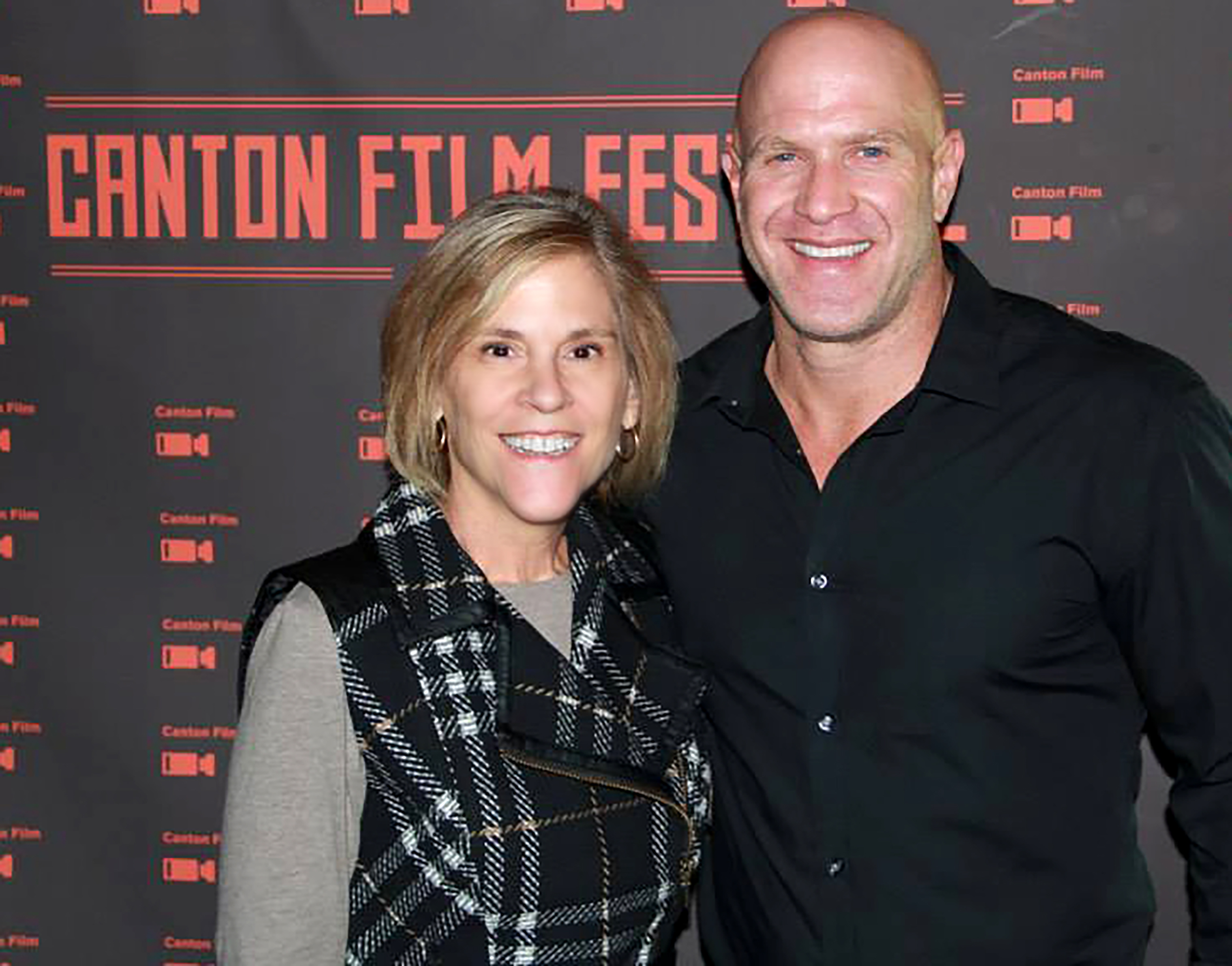 Lauren Reid Brown and Bruno Gunn - At the event of the Canton Film Festival.