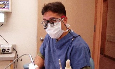 Practicing general dentistry at Air Ground Combat Center 29 Palms USMC, Mojave Desert. ~2005