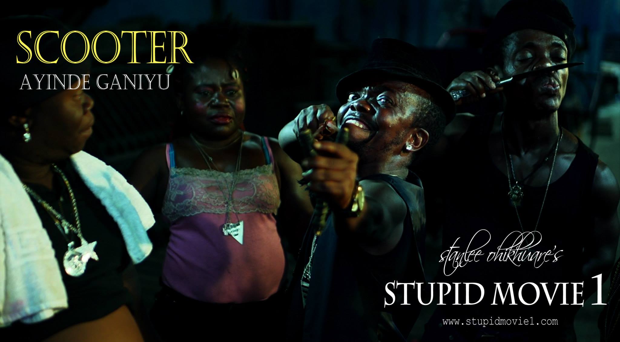 CHARACTER POSTER (SCOOTER) for Stanlee Ohikhuare's STUPID MOVIE 1
