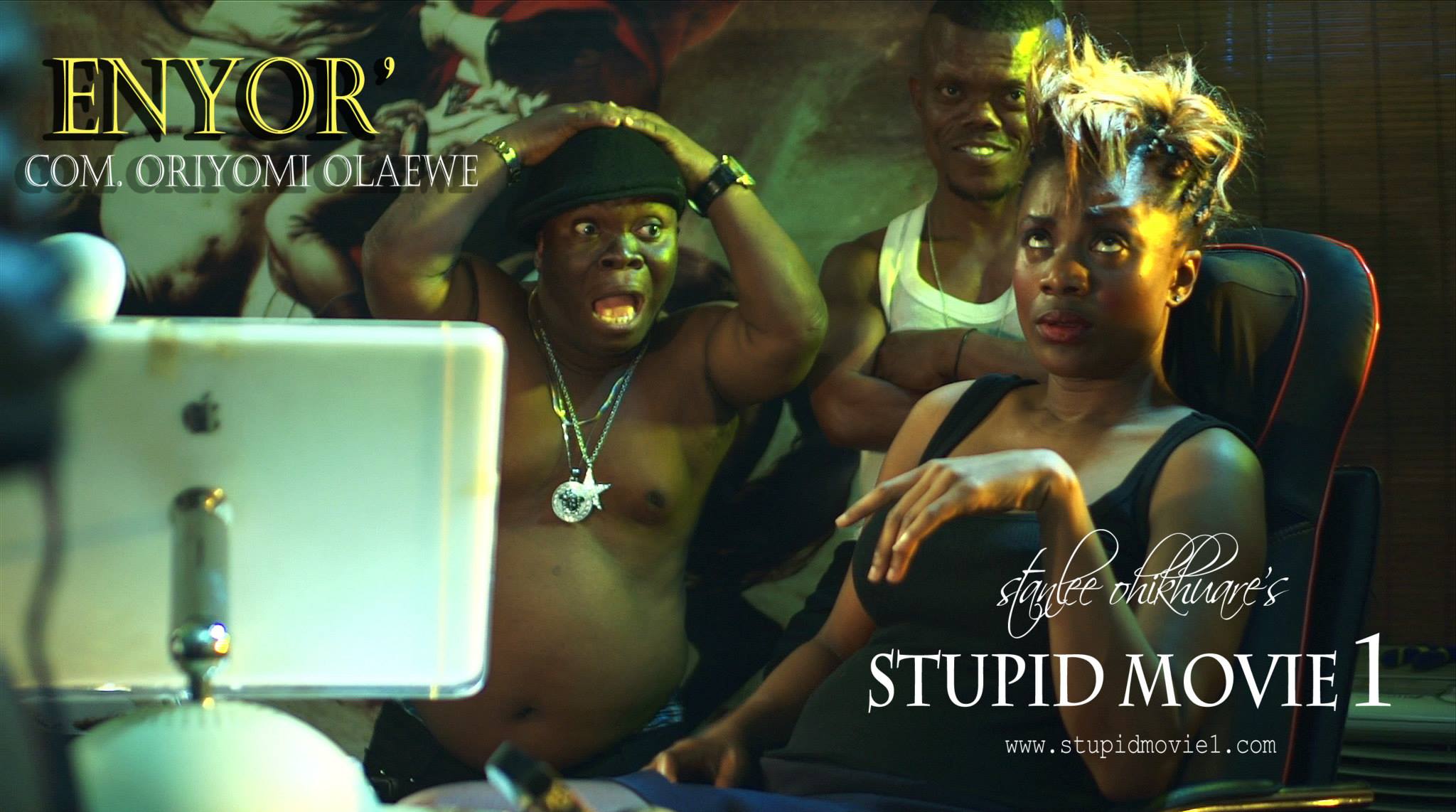 CHARACTER POSTER (ENYOR) for Stanlee Ohikhuare's STUPID MOVIE 1