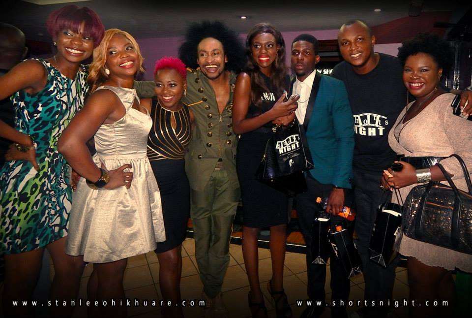 Guests at Stanlee Ohikhuare's SHORTS NIGHT at SILVERBIRD CINEMAS, Lagos - Nigeria
