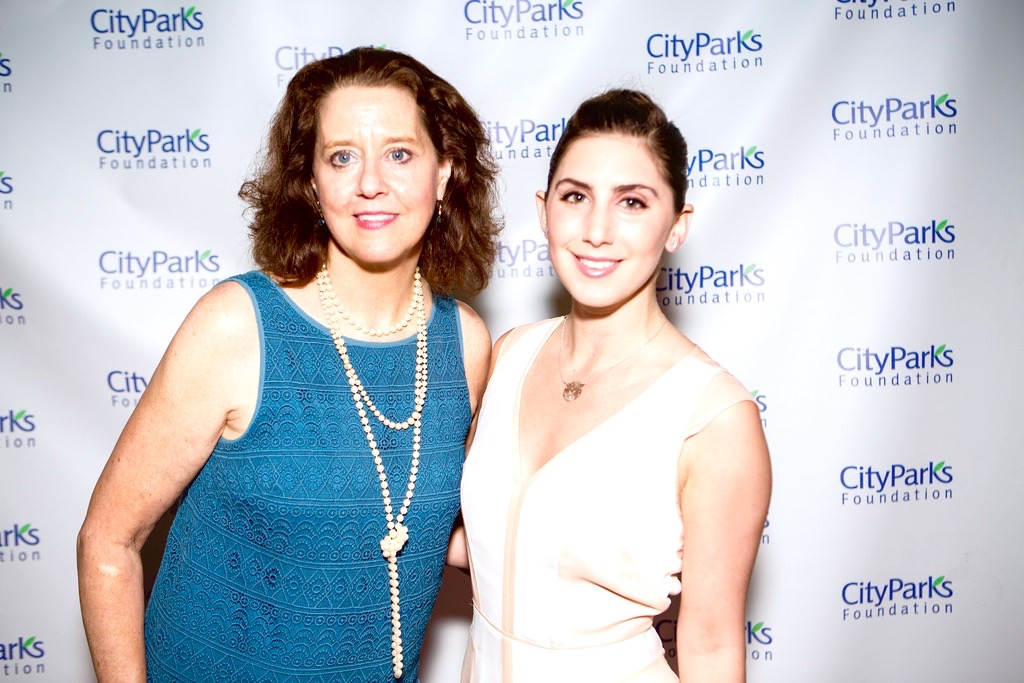 Kelly LeBenger and Alisson Tocci at the City Parks Foundation Gala, 2014