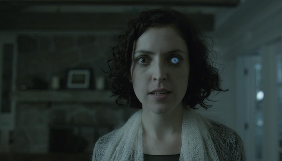 Amy Marie Wallace as Android in 'Woods' (2014)