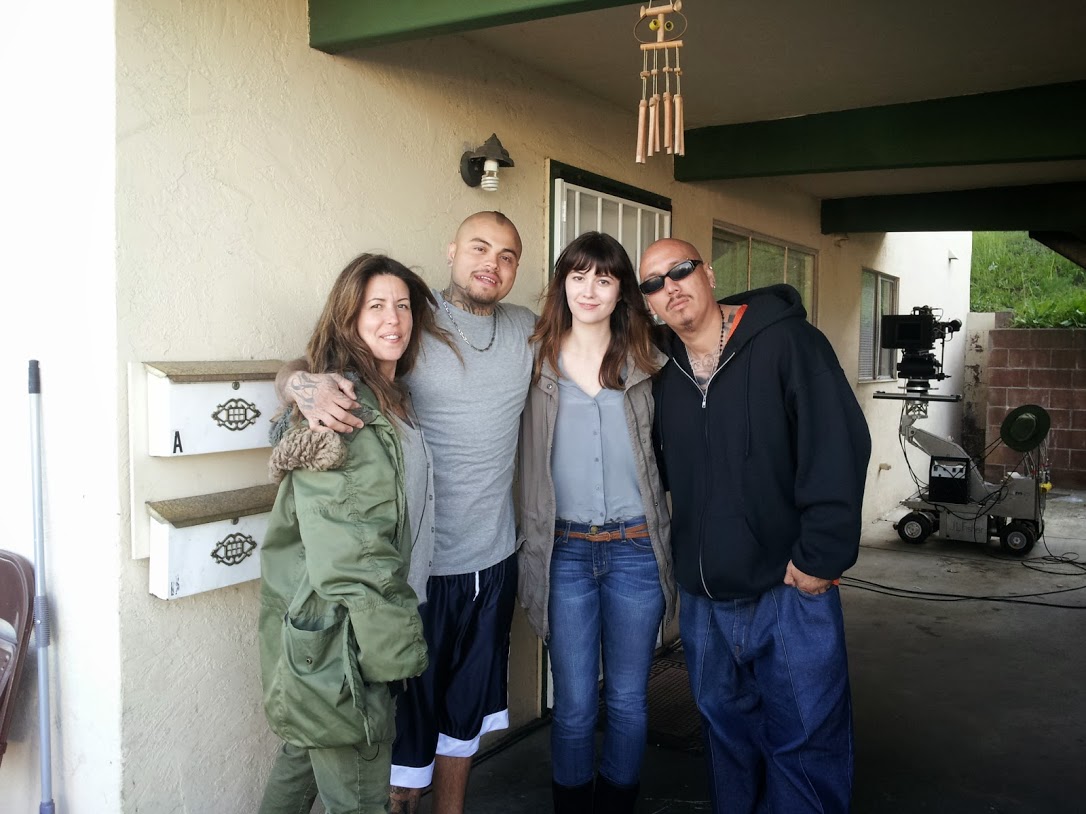 With director & my good friend Patty Jenkins, actress Mary Winstead & my homie Cuete Yeska after wrapping the pilot for EXPOSED coming to ABC soon..