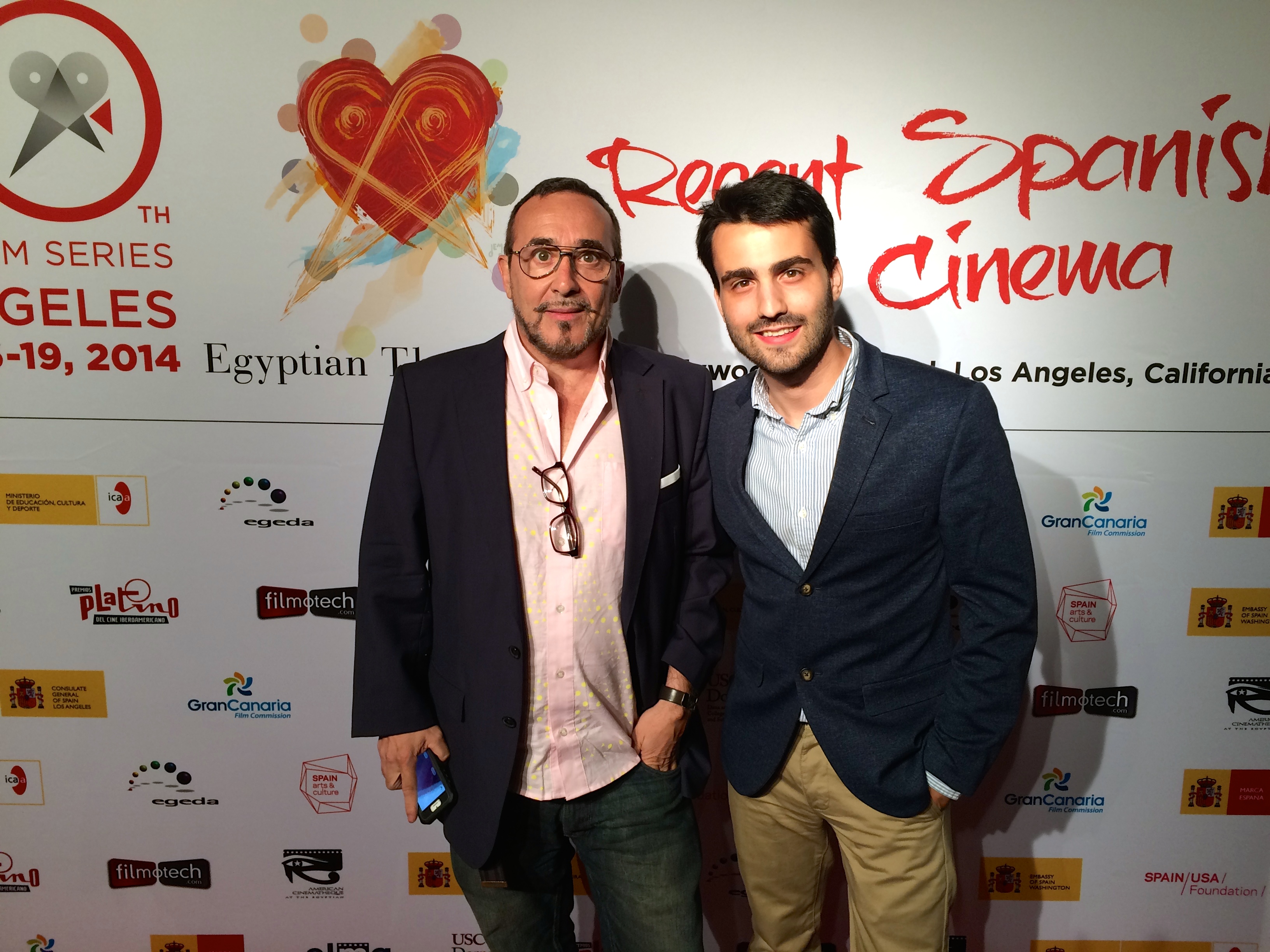 Mauro Borrelli and Javier Del Olmo in the 20th Recent Spanish Cinema