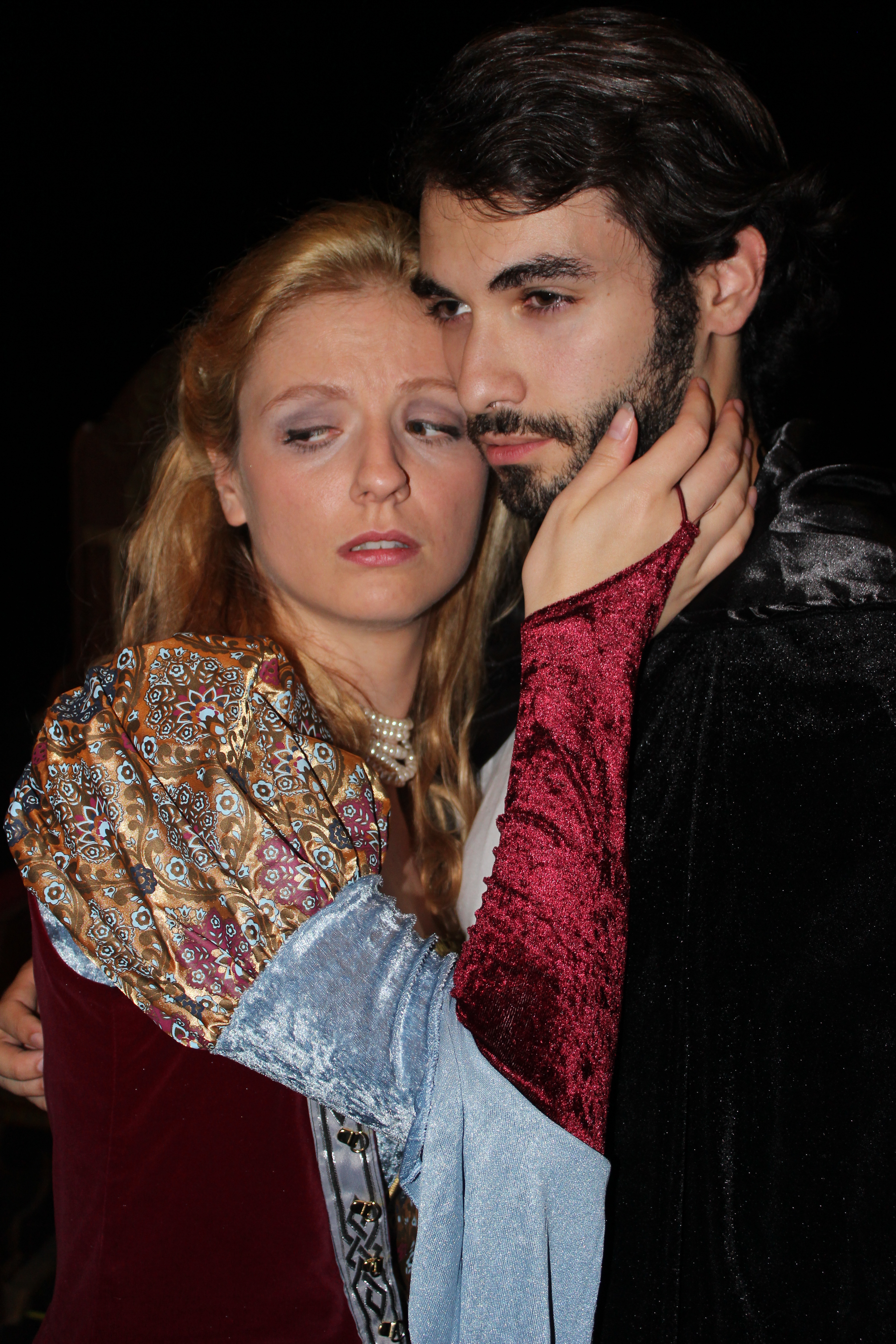 as Guenevere, with Jonah Klixbull as Lancelot