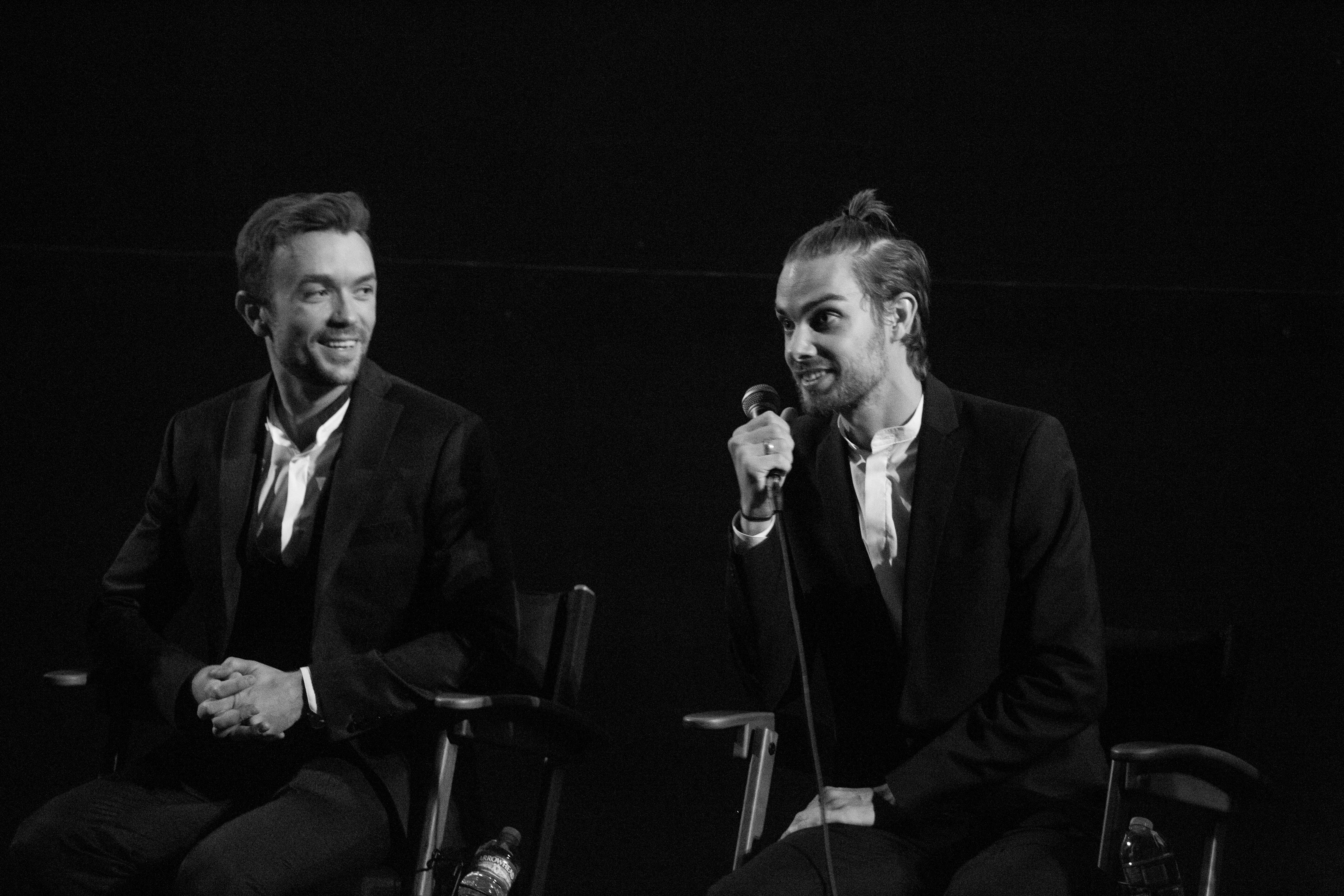 Q & A Till We Meet Again. Egyptian Theatre Hollywood. Emrhys Cooper & Johan Matton