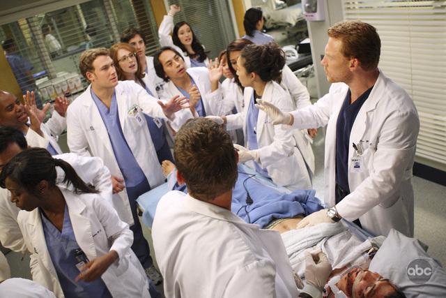 Still of Justin Chambers, Kevin McKidd and Sandra Oh in Grei anatomija (2005)