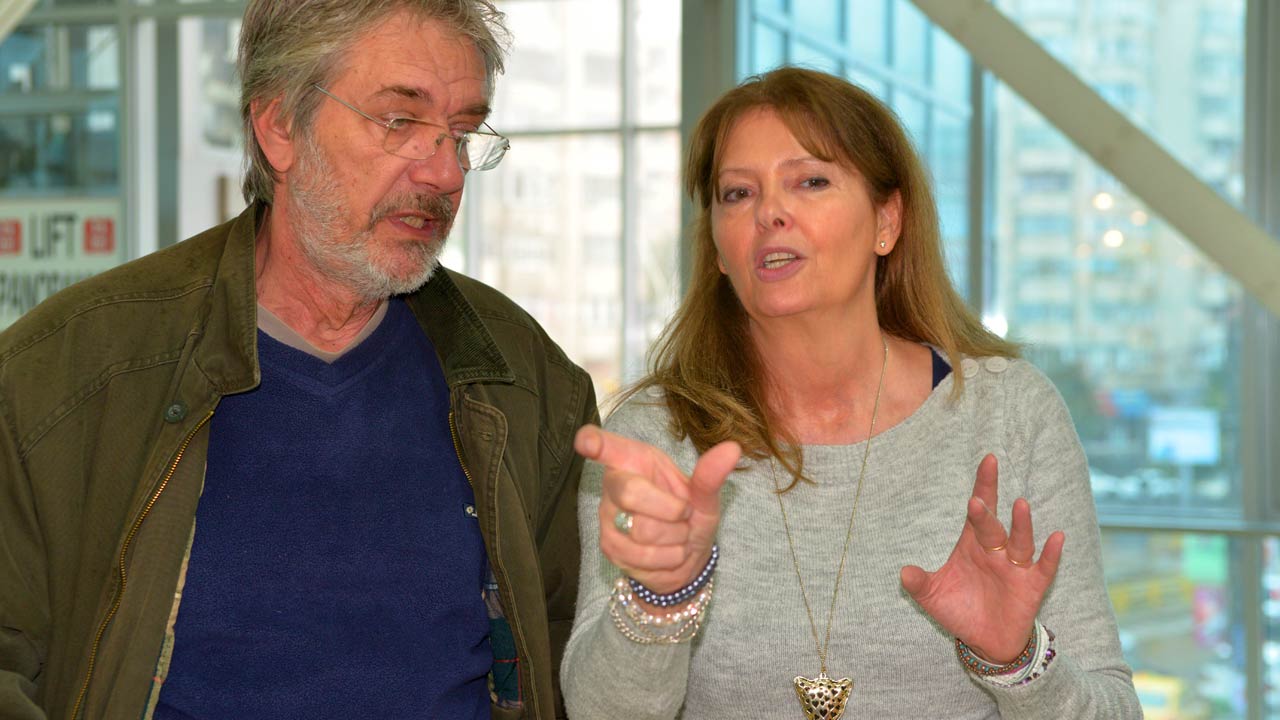 Brigitte Drodtloff and Marcel Iures (OMUL, 2013)