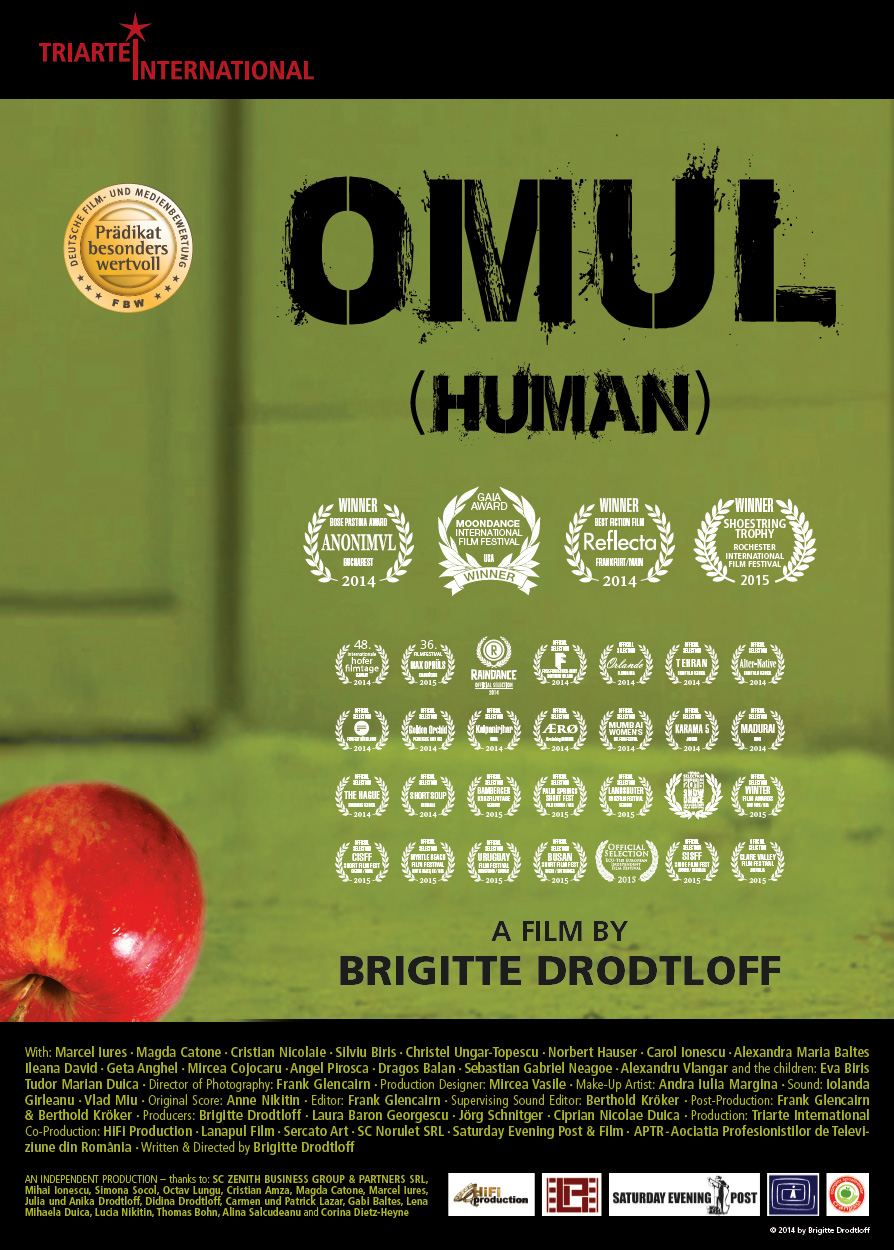 OMUL (Human) Short film by Brigitte Drodtloff - Poster