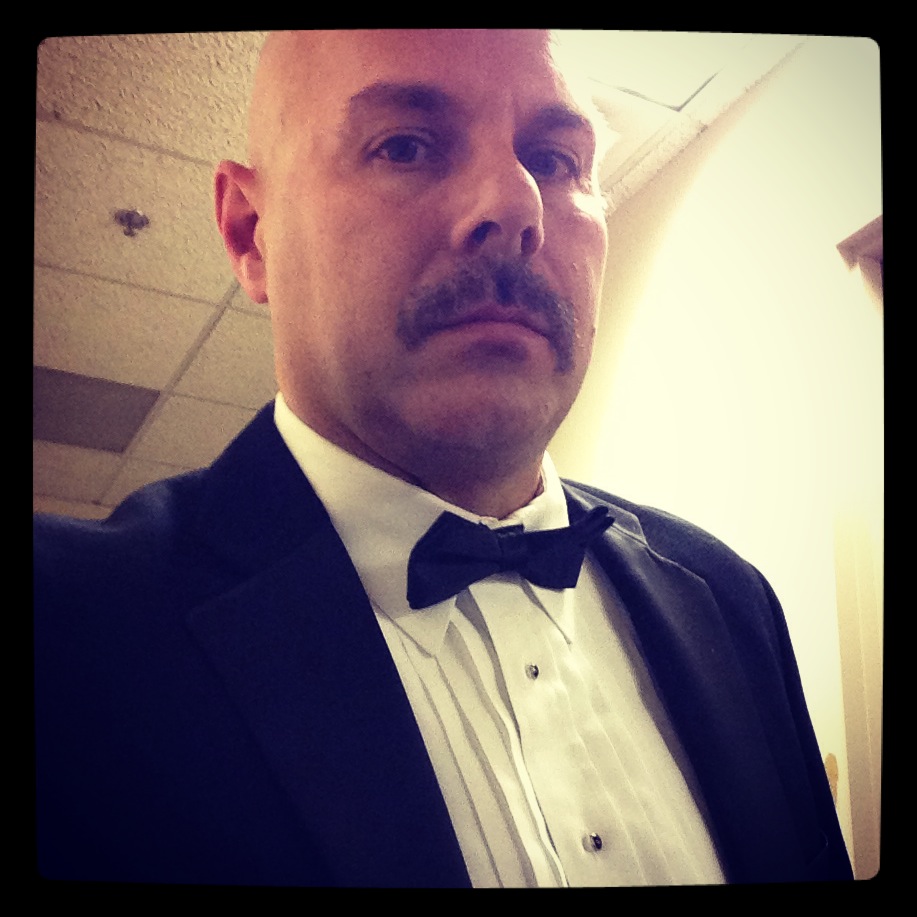 1970's Black Tie