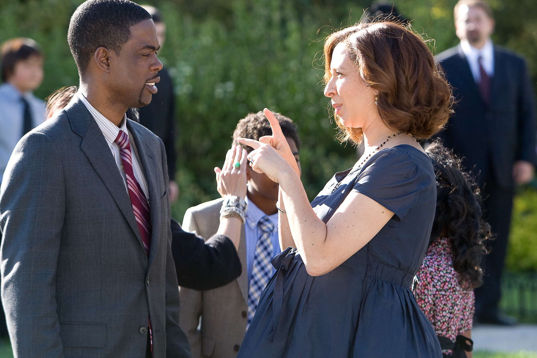 Still of Chris Rock, Kevin James, Maya Rudolph, Jackie Sandler, Sexy Marlo and Alexys Nycole Sanchez in Grown Ups (2010)