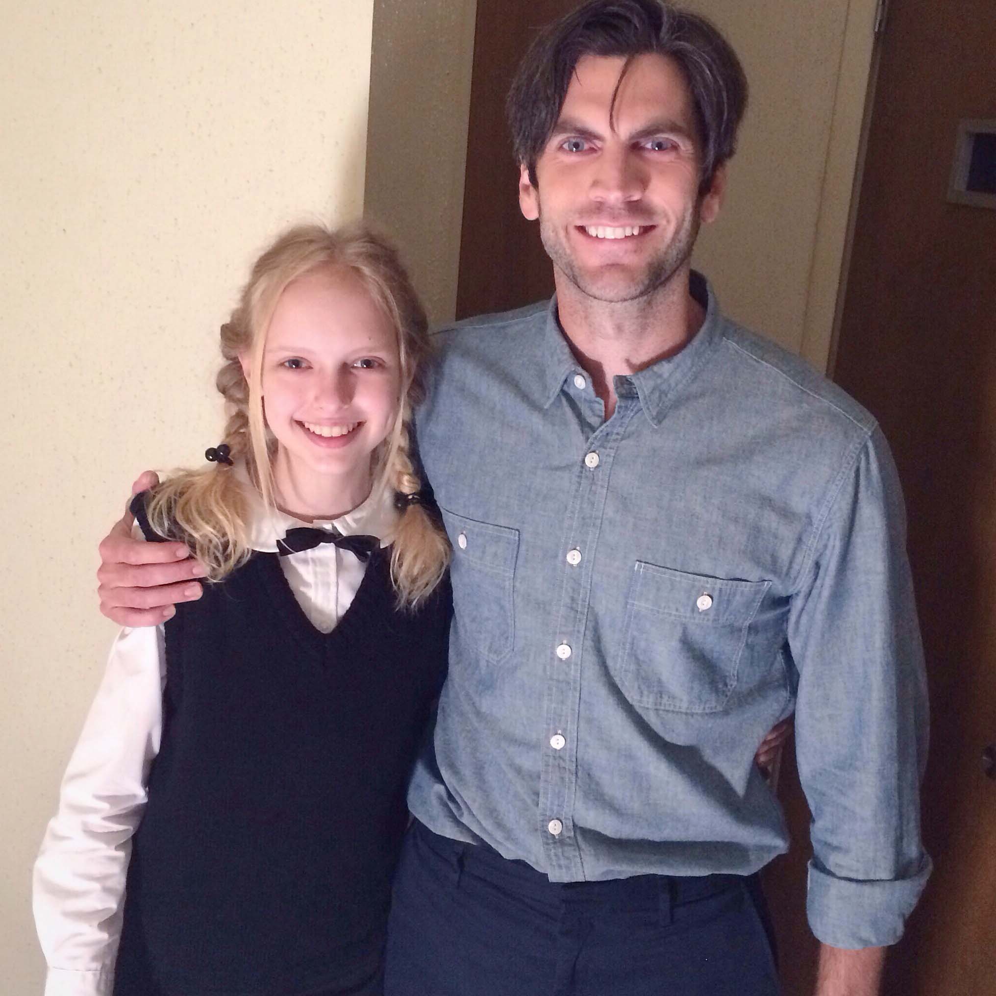 Jessica Belkin and Wes Bentley in American Horror Story: Hotel/Season 5