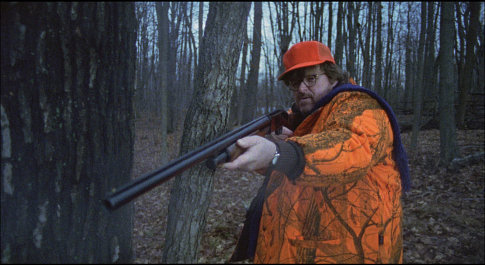 Still of Michael Moore in Bowling for Columbine (2002)