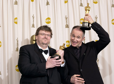 Michael Donovan and Michael Moore
