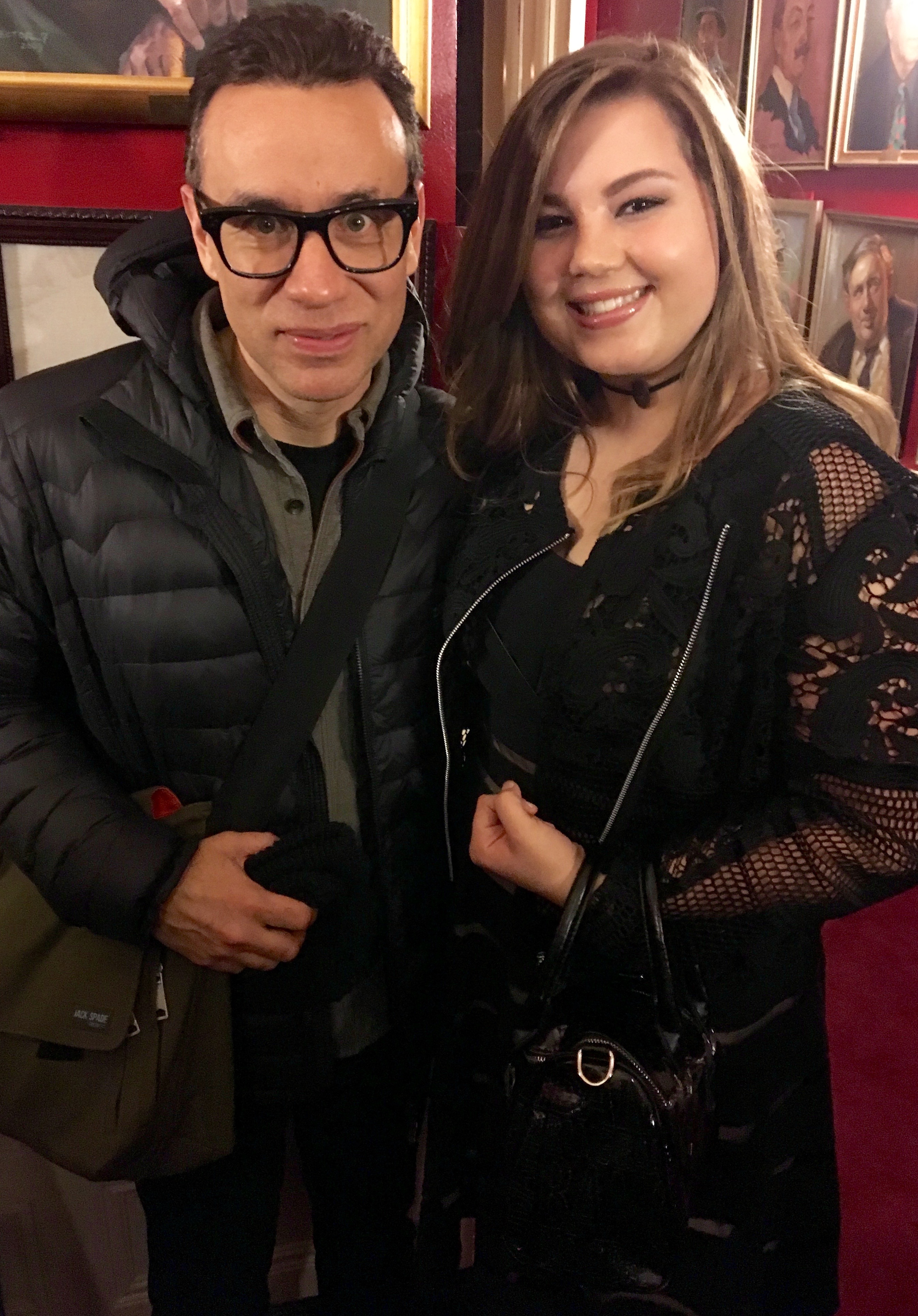 #Horror premier after-party Featured: Emma Adler (Georgie) & Fred Armisen